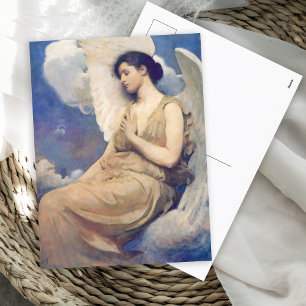Cartes Pour Fêtes Annuelles Figure ailée Beau ange