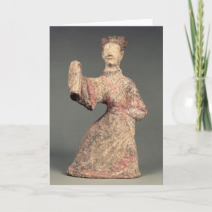 Cartes Pour Fêtes Annuelles Figure d'un danseur masculin, objet façonné de