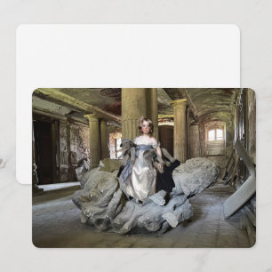 Cartes Pour Fêtes Annuelles Fille avec jouets