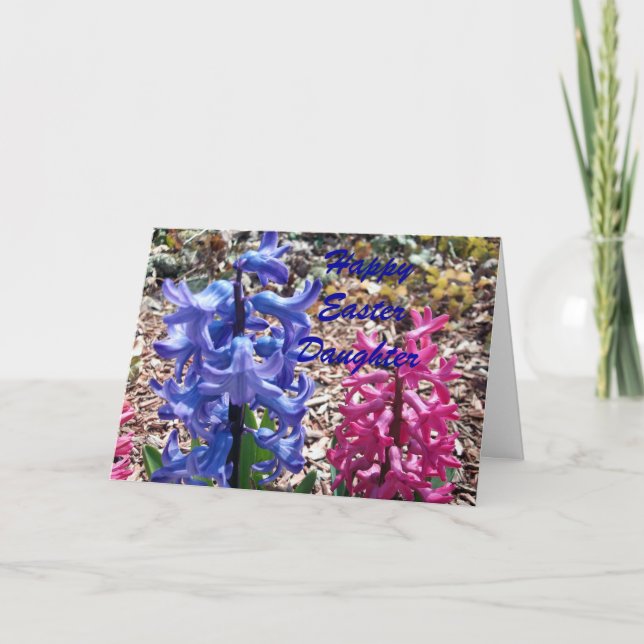 Cartes Pour Fêtes Annuelles Fille heureuse de Pâques (Devant)