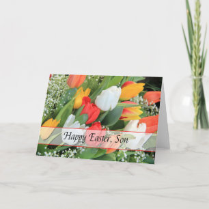 Cartes Pour Fêtes Annuelles Fils Bonne Pâques