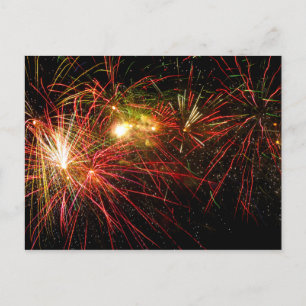 Cartes Pour Fêtes Annuelles Firework 33