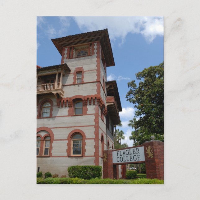 Cartes Pour Fêtes Annuelles Flagler College St. Augustine, Floride (Devant)