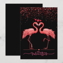 Flamant Rose Amour - Saint-Valentin Be