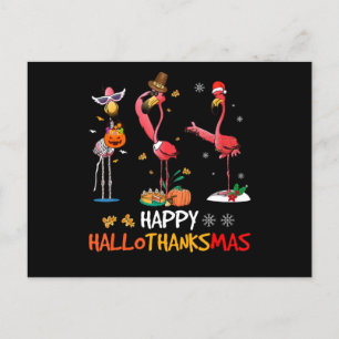 Cartes Pour Fêtes Annuelles Flamingo   Flamingo Happy