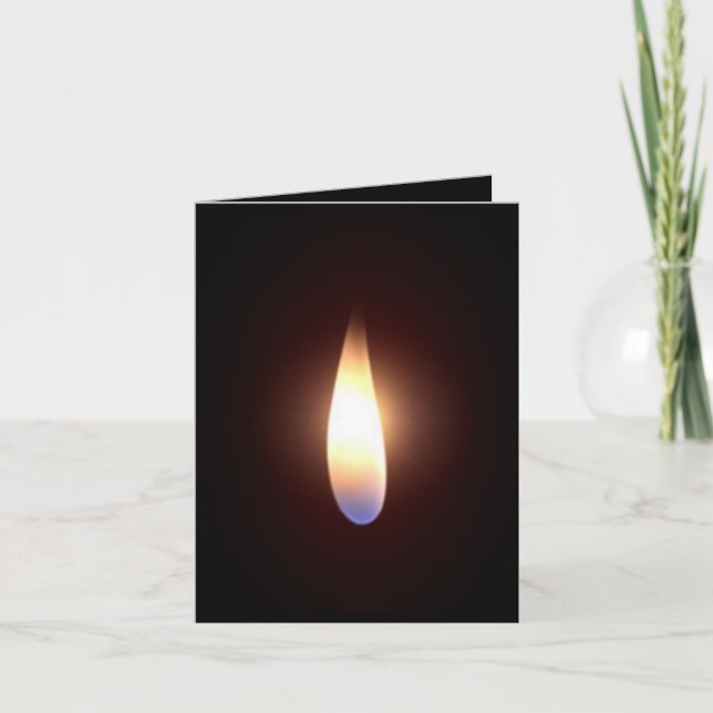 Cartes Pour Fêtes Annuelles Flamme jumelle Saint-Valentin (Devant)
