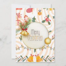Flat Christmas Card