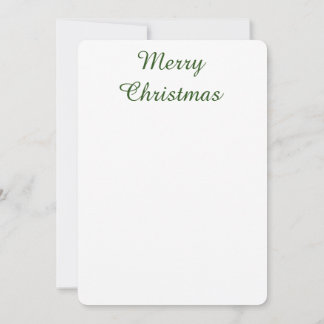 Cartes Pour Fêtes Annuelles Flat Holiday Card
