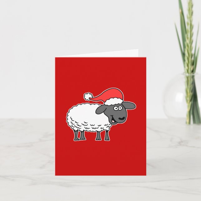 Cartes Pour Fêtes Annuelles Fleece Navidad Pun de Noël (Devant)