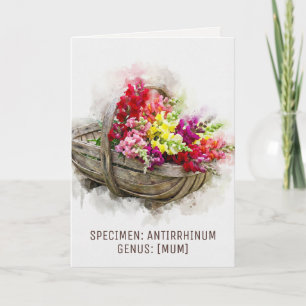 Cartes Pour Fêtes Annuelles Fleurs aquarelles Bouquet de la fête des Mères S