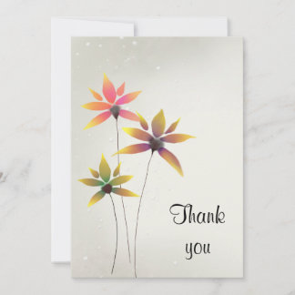 Cartes Pour Fêtes Annuelles Fleurs d'appréciation