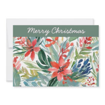 Fleurs de Poinsettia Rouges Feuilles Élégante Bota