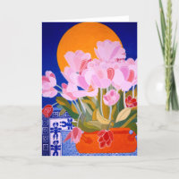 Fleurs de tulipes roses