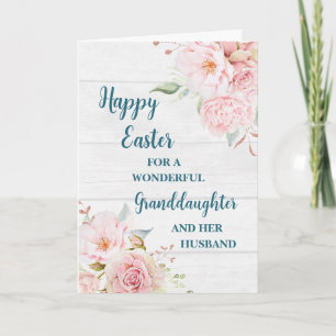 Cartes Pour Fêtes Annuelles Fleurs du printemps Joyeux marié de Pâques