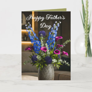 Cartes Pour Fêtes Annuelles Fleurs pour papa (1)