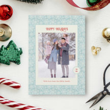 Flocons de neige élégants d'hiver Joyeuses Fêtes