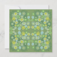 Floral Abstrait sel Aquarelle Peinture Motif