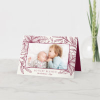 Floral Imprint | Plume horizontal | Holiday photo