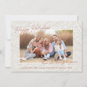 Cartes Pour Fêtes Annuelles Flore du désert