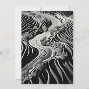 Cartes Pour Fêtes Annuelles Flux fractal