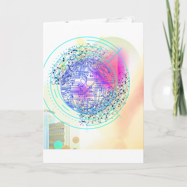 Cartes Pour Fêtes Annuelles Folded Holiday Card (Devant)