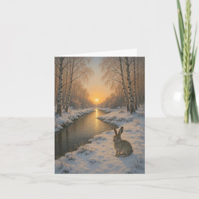 Cartes Pour Fêtes Annuelles Folded New Year's card  (Devant)