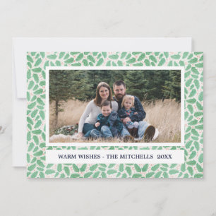 Cartes Pour Fêtes Annuelles Folithe de Noël   Photo de vacances sur mesure