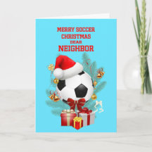 Football de Noël voisin