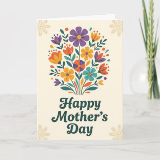 Cartes Pour Fêtes Annuelles For a Friend Mother's Day Card