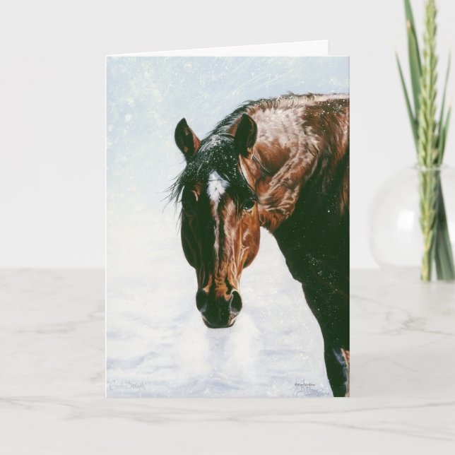 Cartes Pour Fêtes Annuelles Force douce, par Kim McElroy (Devant)