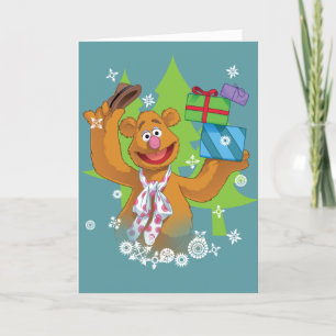 Cartes Pour Fêtes Annuelles Fozzy l'ours Joyeuses Fêtes