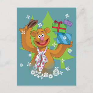 Cartes Pour Fêtes Annuelles Fozzy l'ours Joyeuses Fêtes