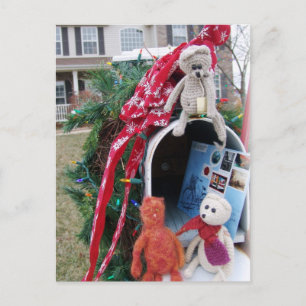 Cartes Pour Fêtes Annuelles Frank, Leo et Mandarin Christmas Time boîte aux le