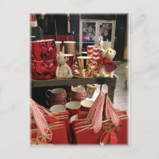 Cartes Pour Fêtes Annuelles Franscious and LennartChristmas coffee shopping