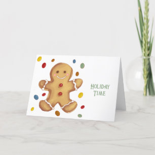 Cartes Pour Fêtes Annuelles Friandises de temps des Fêtes
