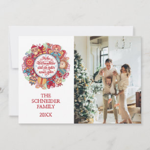 Cartes Pour Fêtes Annuelles Frohe Weihnachten