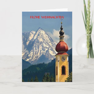 CARTES POUR FÊTES ANNUELLES FROHE WEIHNACHTEN (JOYEUX NOËL)