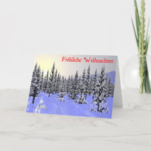 Cartes Pour Fêtes Annuelles Frohliche Weihnachten - Solstice d'hiver
