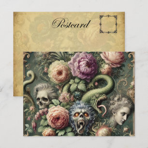 Cartes Pour Fêtes Annuelles Frontières du baroque - Gothique victorien