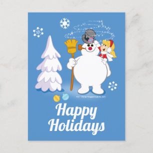 Cartes Pour Fêtes Annuelles Frosty the Snowman™ Frosty & Karen Winter Fun
