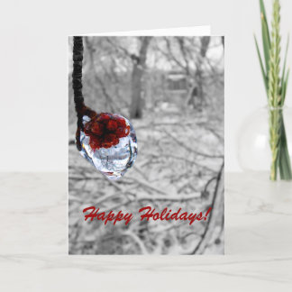 Cartes Pour Fêtes Annuelles "Frozen Berries"