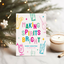 Fun Coloré Rendre les esprits brillants' Noël