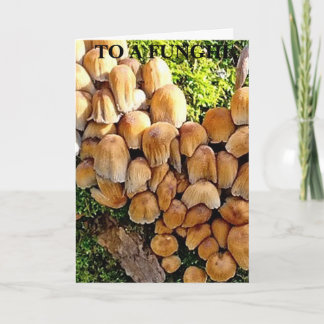 Cartes Pour Fêtes Annuelles Funghi Birthday card