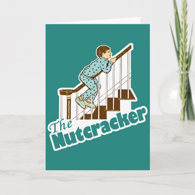 Cartes Pour Fêtes Annuelles Funky Christmas Nutcracker (Devant)