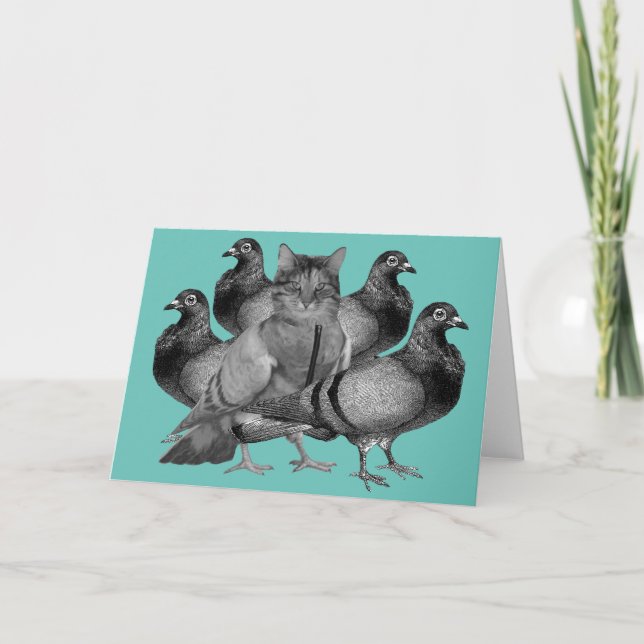 Cartes Pour Fêtes Annuelles funny amonthe (Devant)