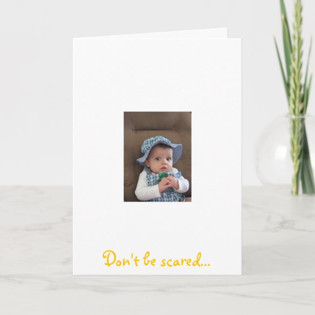 Cartes Pour Fêtes Annuelles Funny Baby Easter (Devant)