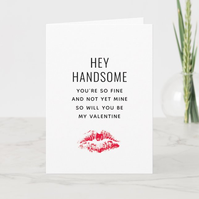 Cartes Pour Fêtes Annuelles Funny Boyfriend Valentines Day Personnalisé (Devant)