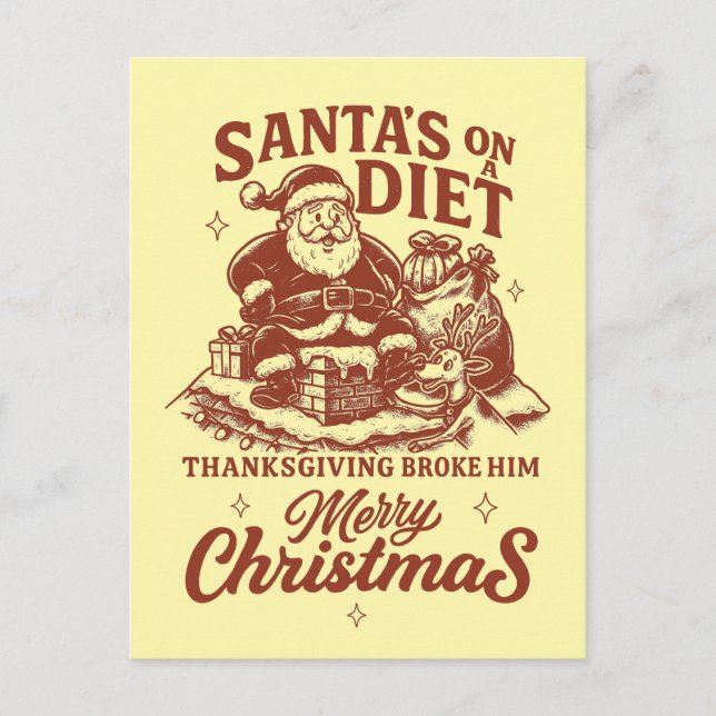 Cartes Pour Fêtes Annuelles Funny Christmas  (Devant)