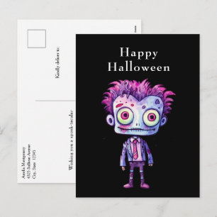Cartes Pour Fêtes Annuelles Funny Frankenstein Monster Halloween Fun