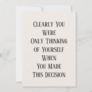 Cartes Pour Fêtes Annuelles Funny Go Away Card pour Coworker Boss, Humour